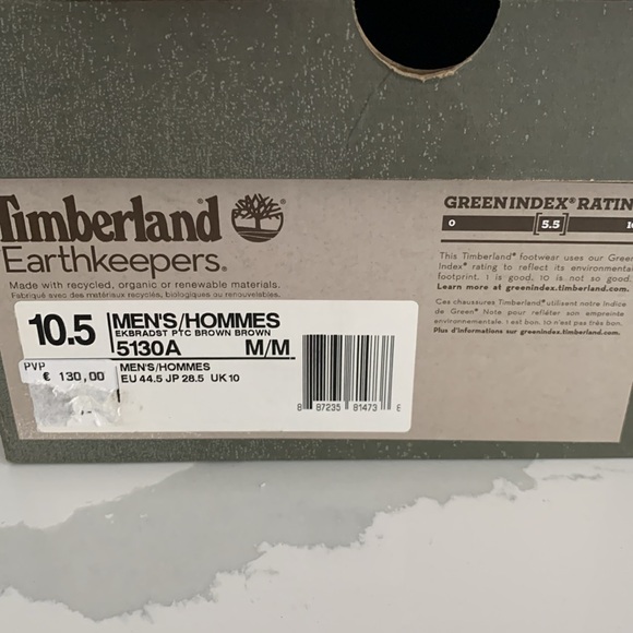 Mens Timberland Ekbradst PTC brown Leather Lace Up Boots - Picture 9 of 9